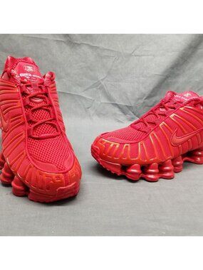 Nike Shox TL Gym Red White Women's Size 9 NEW NO BOX!